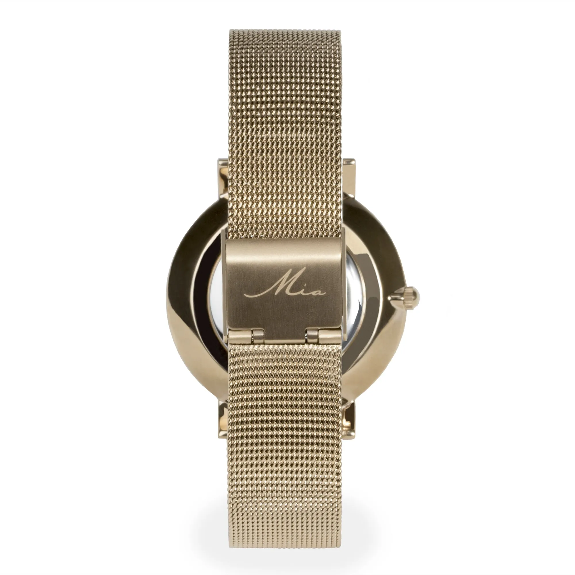 Stainless steel mesh watch