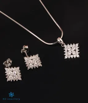 The Donna Silver Pendant Set