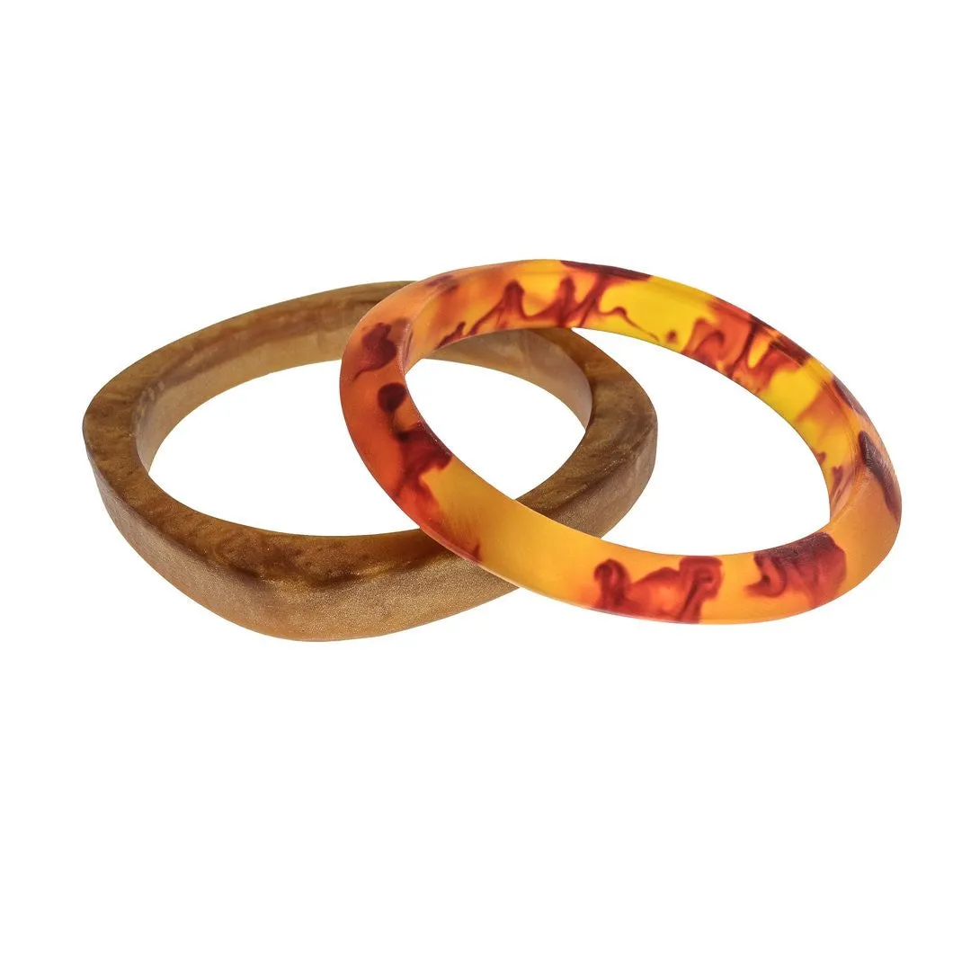 The Planets Double Resin Bangle