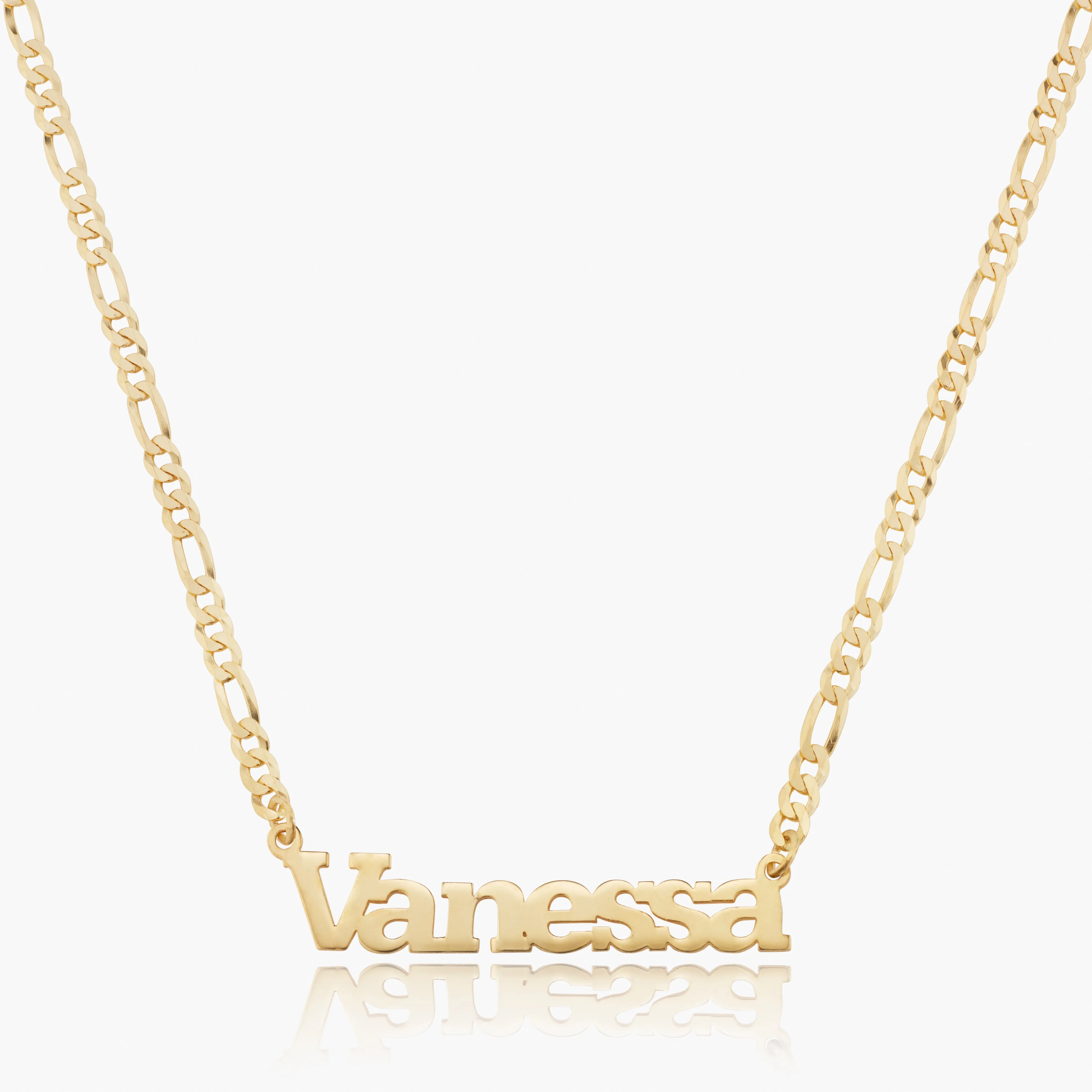 Times New Roman Name Necklace